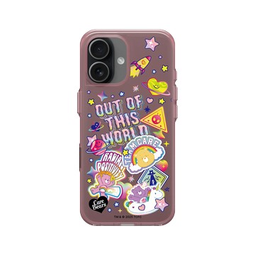 iPhone 17 Clear (相機按鈕) 晶醺玫 - Care Bears - Care Bears 貼紙集