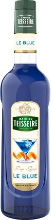 Teisseire 糖漿果露-藍柑橘風味 Le Blue 法國頂級天然糖漿700ml【良鎂咖啡精品館】