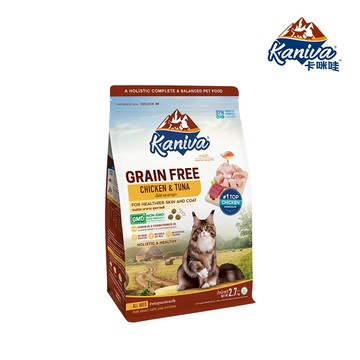 【哈哈窩】Kaniva無穀.全齡貓-雞.鮪配方-370g/1.3kg/2.7kg