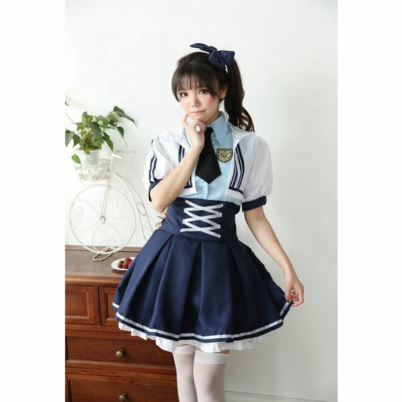 ゴスロリ ロリータ 服 ワンピース パンク ゴシック コスプレ 女性 コスチューム 衣装 セーラー服 大人用 Mte1602 仮装 レディース マリン 水兵 かわいい コ 通販 Lineポイント最大0 5 Get Lineショッピング