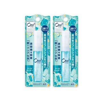 (2盒超值組)日本SUNSTAR三詩達-Ora2me愛樂齒me淨澈氣息口香噴劑6ml/盒-清涼汽水(藍)