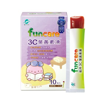 【船井】3C葉黃素凍(果凍三兄妹款)10包/盒-效期2026/05/24