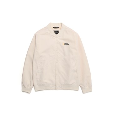 男女同款 DIONE 棒球外套 - 淺米色