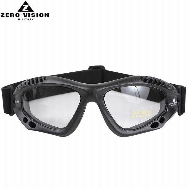 ZERO-VISION ミリタリーゴーグル　戦人 ミリタリーゴーグル ZERO VISION ゼロビジョン ZV-101BK-CL