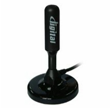 【聖岡科技Dr.AV】DTV-4760 HD高畫質數位 電視天線(室內室外天線 防水設計 免插電 吸鐵底座 4米長電線)