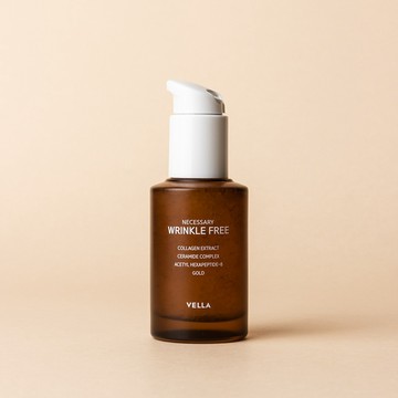 南他宿全家299免運 VELLA 新熨斗小棕瓶 金絲膠原光澤安瓶 精華 精華液 50ml
