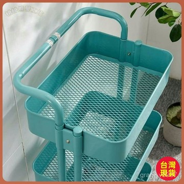 【核心賣點】小推車置物架 臥室落地零食收納架 廚房多層移動 浴室衛生間儲物架子 夾縫置物架 層架置物架 廁所置物架 廚房