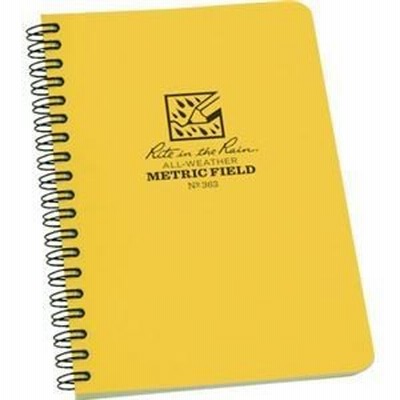 ds-2119789 （まとめ） ライトインザレインスパイラルノートブック メトリック・フィールド 363 1冊 【×5セット】 (ds2119789)