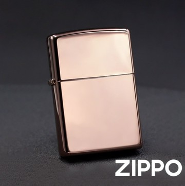 【ZIPPO】ZIPPO 49190 玫瑰金色(素面)防風打火機