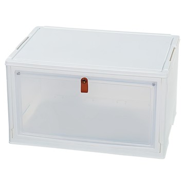 KEYWAY 聯府 全馬磁吸式鞋盒 MA61-1 295 x 238 x 415mm 24L  白色  1個