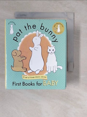【書寶二手書T2／少年童書_XUN】Pat the Bunny: First Books for Baby_Kunhardt, Dorothy Meserve