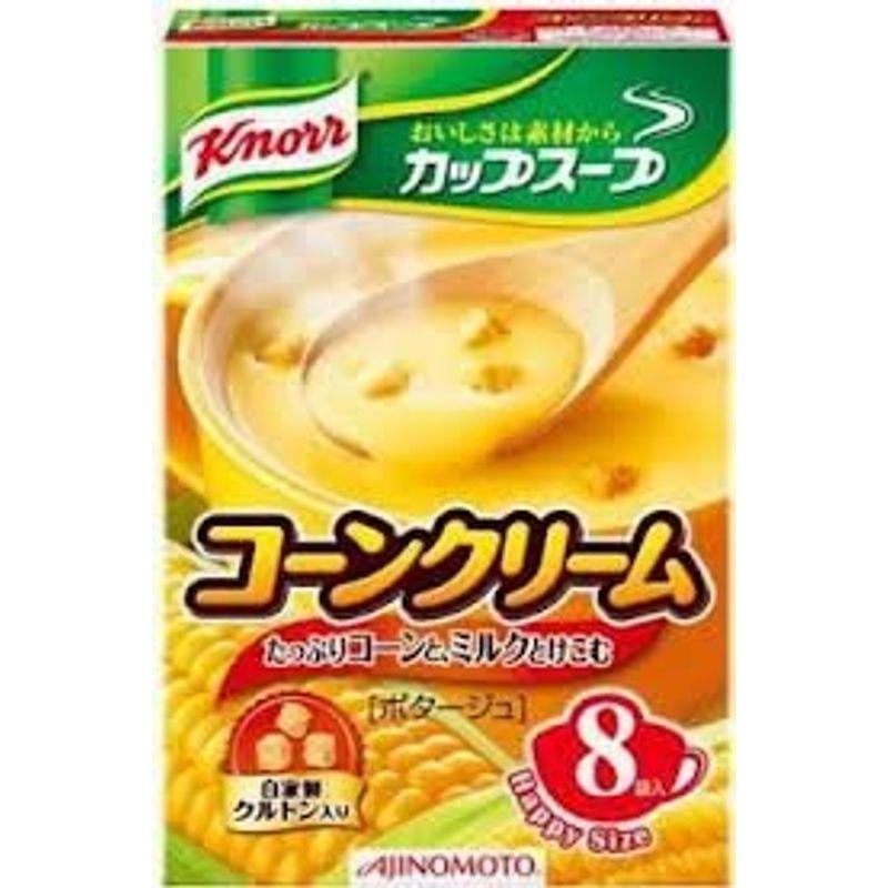 Ｋｎｏｒｒ クノール カップスープ コーンクリーム １箱（８袋入り）×６箱