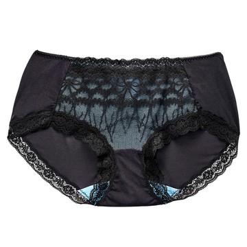 【SAVVY莎薇】俏麗好愛現 M-LL低腰平口褲(黑暗魔女) 好愛現搭配內褲-親膚舒適 AS2473BL