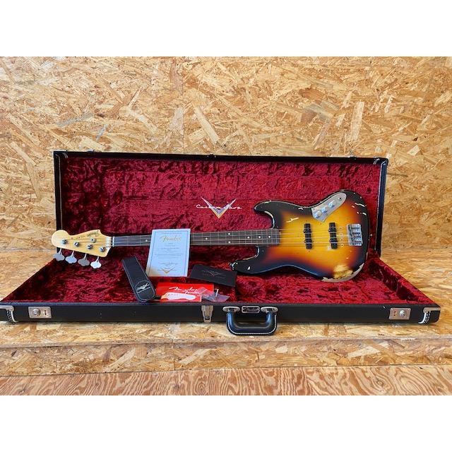 Fender Custom Shop Jaco Pastrious Relic Jazz Bass Sunburst 全国一律送料無料