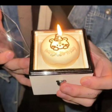 【隔曰到貨】自動旋轉蛋糕戒指盒 走心小禮物 小熊驚喜盒 翻轉戒指盒 魔術翻蓋禮物盒 情侶禮物 交換禮物