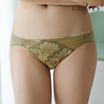 蕾黛絲-奢華由我真水低腰內褲 M-EL 日落橄欖綠