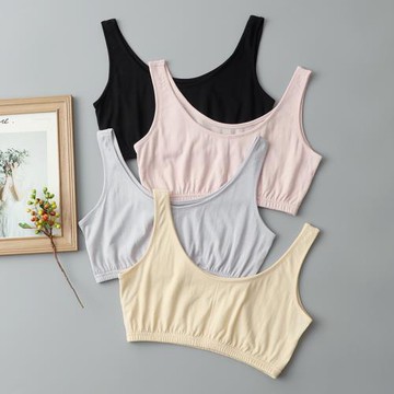 出口尾單針織真絲瑜伽背心  背心式運動抹胸 桑蠶絲文胸打底內衣