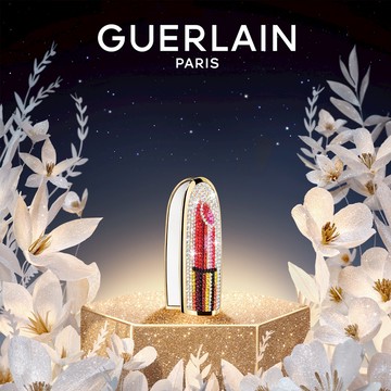 限時下單贈小金瓶💄【Guerlain】嬌蘭紅寶之吻高訂唇膏彩殼 Shourouk Rhaiem 聖誕聯名｜口紅｜唇膏｜生日禮物｜女友禮物｜情人節禮物
