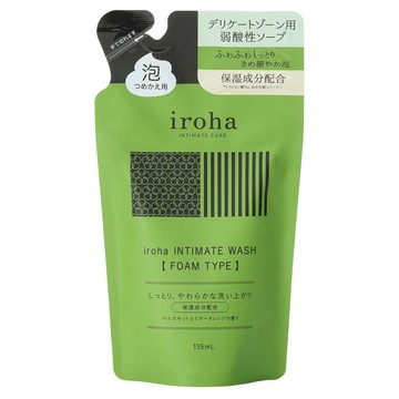 iroha INTIMATE WASH 私密沐浴乳補充包 佛手柑與苦橙香  1件