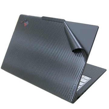 EZstick Lenovo X1 Carbon Gen13 X1C 13TH 黑色卡夢膜機身貼 (DIY包膜)