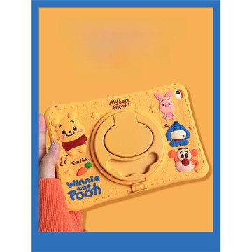 360旋轉卡通2022新款iPad Air4保護套mini3平板殼pro11筆槽適用于蘋果air2硅膠套iPad10代防摔5迷你6軟殼10.2