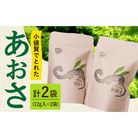 ふるさと納税 小値賀でとれた あおさ 12g×2袋[DAS007]  長崎 小値賀 あおさ 長崎県小値賀町