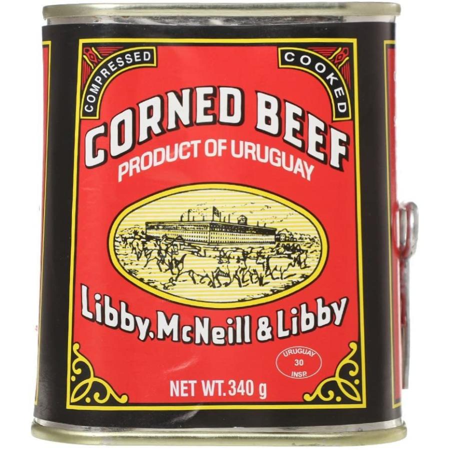 リビー コンビーフ Libby Cooked Corned beef 牛肉100% 340g 缶詰