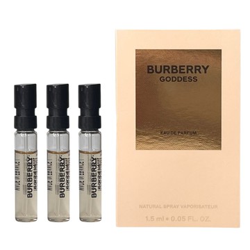 BURBERRY GODDESS 繆斯女神女性淡香精 1.5ml 針管 3入組