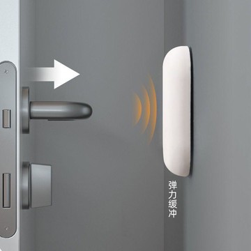 心隔日💥防撞貼硅膠門碰門吸免打孔家用防撞門神器緩衝門把手冰箱防撞墊