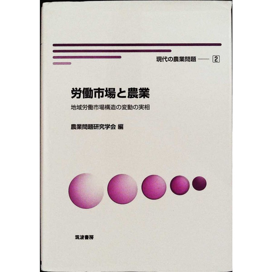 労働市場と農業―地域労働市場構造の変動の実相 (現代の農業問題)