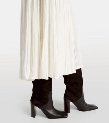 Alaïa Wool-blend maxi dress