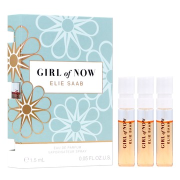 ELIE SAAB 艾莉．薩博 Girl of Now 女孩風潮女性淡香精1.5ml 針管 3入組