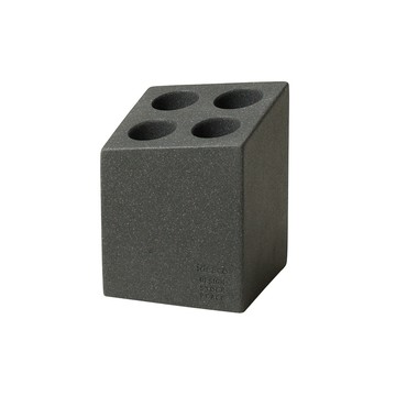 【日本ideaco】mini cube 砂岩4孔雨傘架-多色可選-沙黑