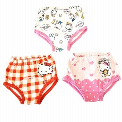 トレーニングパンツ 3層 女の子 ハローキティ トイレトレーニングパンツ 子供用 ３枚セット トイトレ 90 95 100 通販 Lineポイント最大0 5 Get Lineショッピング