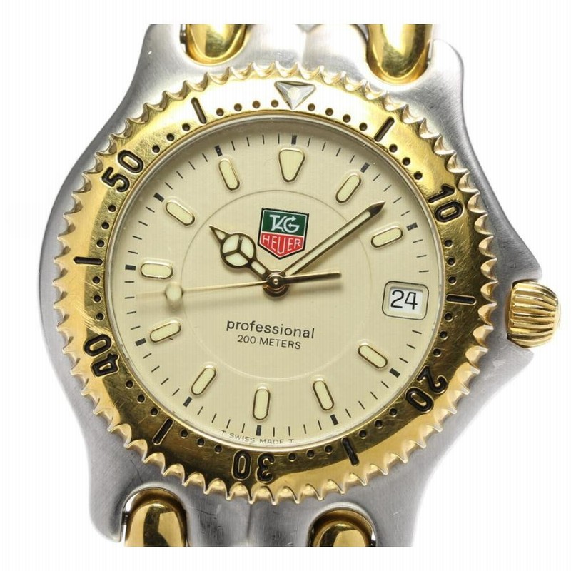 TAG HEUER】タグホイヤー セル WG1121-0 コンビ クォーツ メンズ 