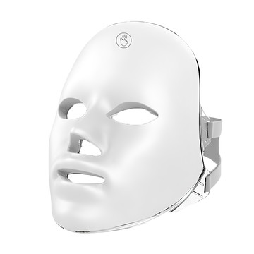 Panatec 沛莉緹 七彩LED光子美容面罩 充電式設計 一鍵觸控  1個  K-539W  白色