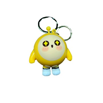 【啾愛你】新款正版授權蛋仔派對鑰匙圈-黃色