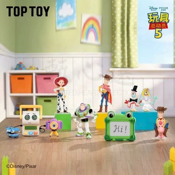 正版 TOPTOY 玩具總動員5 永遠的夥伴手辦擺件盲盒 潮玩 玩具禮物 扭蛋盒玩 擺件 禮物 迪士尼