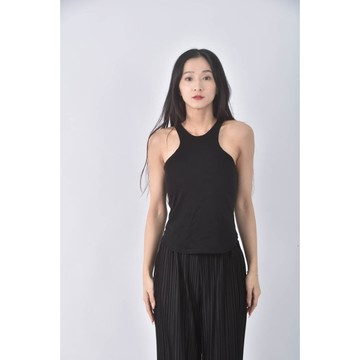 (S) studio doe背心黑色上衣二手衣