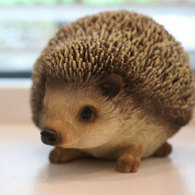 ペットバンク Pet Bank ハリネズミ Hedgehog 973 貯金箱 動物 置き物 置物 500円玉 フィギュア リアル おもしろ 通販 Lineポイント最大0 5 Get Lineショッピング