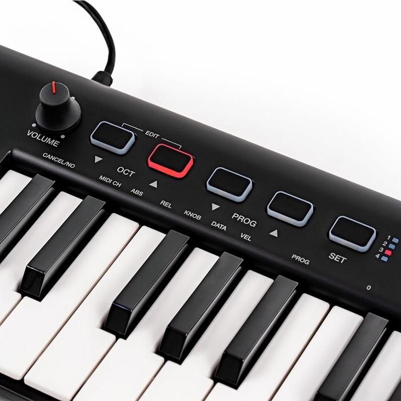 MIDIキーボード IK Multimedia iRig Keys 2 Pro 37鍵 フルサイズ MIDI ...