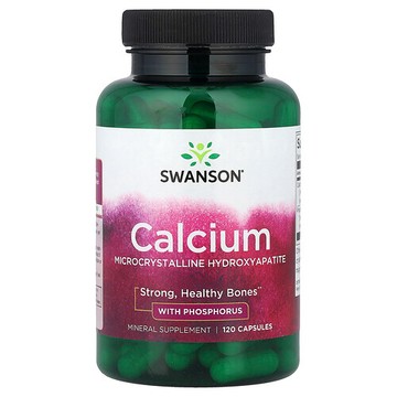 Swanson Vitamins, 鈣，120 粒膠囊