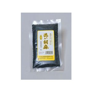 茨城産 洗いごま 黒 100g