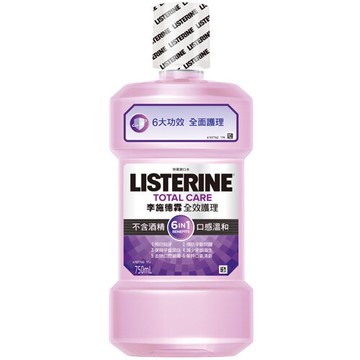 李施德霖 全效護理除菌漱口水 無酒精配方 750ml
