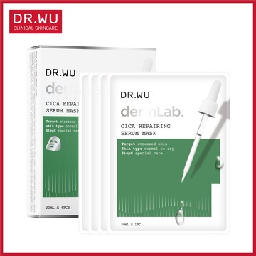 DR.WU神經醯胺保濕精華面膜(4片)