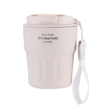 咖啡保溫杯 SITARAYURI  簡約咖啡杯290ML