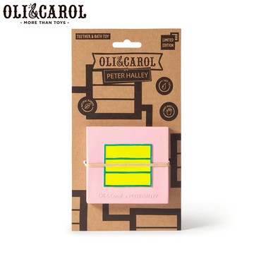 【OLI&CAROL】藝術系列-淺粉方塊✨送禮首選✨新生禮✨彌月禮✨育兒好物