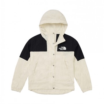 The North Face W MTN WIND JACKET-AP女風衣外套-黑白-NF0A81RXROU
