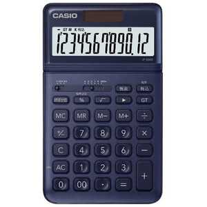 カシオ CASIO スタイリッシュ電卓(12桁) JF-S200-NY-N ネイビー