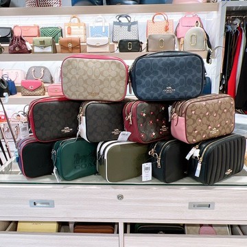美國代購 台灣現貨 Coach 雙層相機包 斜背包【送禮精選★APP下單點數4倍送】